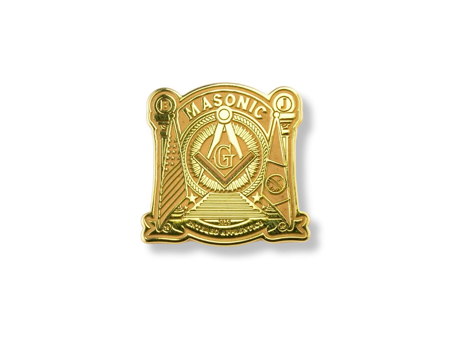 Official Masonic Lapel Pin - ANNUAL FIRST DEGREE 2025